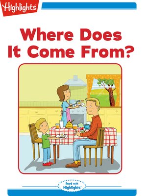 cover image of Where Does It Come From?